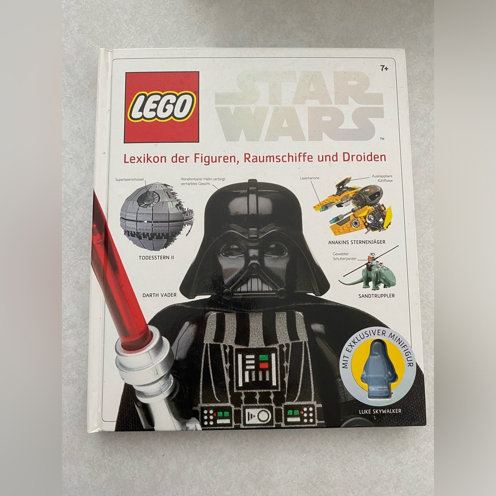 German language Lego Star Wars book (no mini-fig)